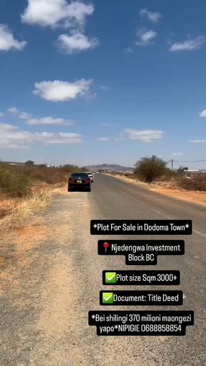 Residential Plot for Sale in Njedengwa, Dodoma (3000 sqm)