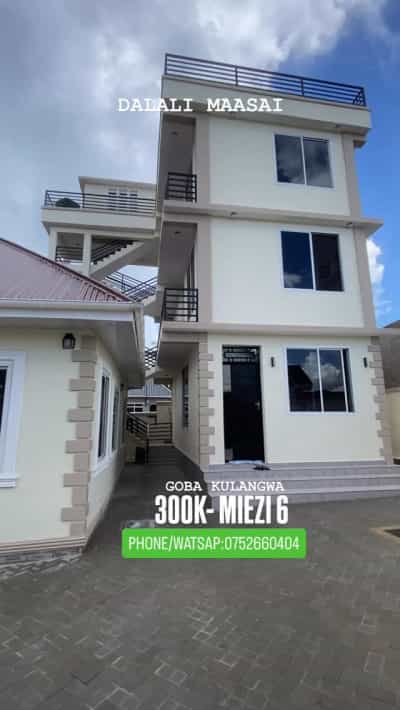 Nyumba ya chumba kimoja inapangishwa Goba Kulangwa, Dar Es Salaam