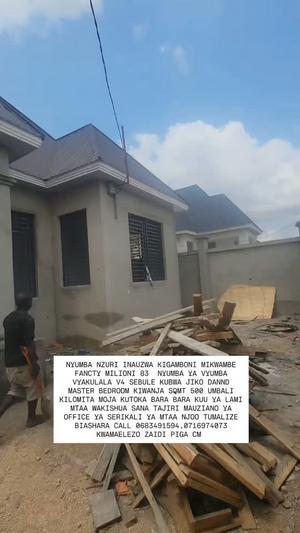 4 Bedrooms House for Sale in Kigamboni Mikwambe, Dar Es Salaam (500 sqm) 4 Bedrooms House for Sale in Kigamboni Mikwambe, Dar Es Salaam (500 sqm)