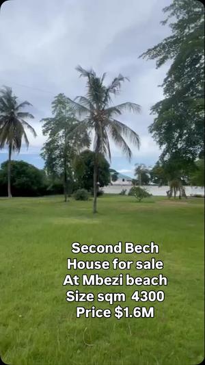 Beach Plot kinauzwa Mbezi Beach, Dar Es Salaam (4300 sqm)