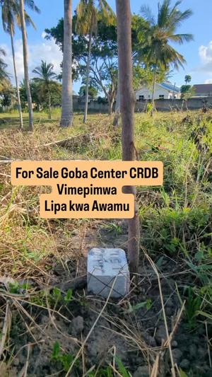 Plots for sale in Goba Center, Dar Es Salaam Plots for sale in Goba Center, Dar Es Salaam