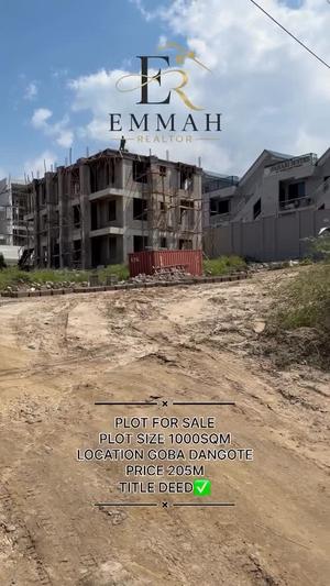 Plot for sale in Goba Dangote, Dar Es Salaam sqm 1000 Plot for sale in Goba Dangote, Dar Es Salaam sqm 1000