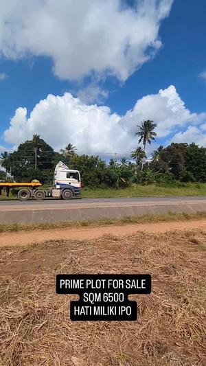 Kiwanja kinauzwa Kerege, Pwani sqm 6500 Kiwanja kinauzwa Kerege, Pwani sqm 6500