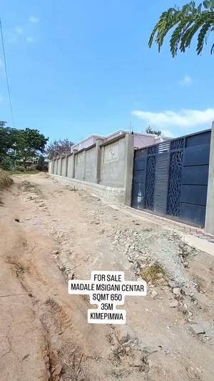 Plot for sale in Madale Msigani, Dar Es Salaam sqm 650 Plot for sale in Madale Msigani, Dar Es Salaam sqm 650
