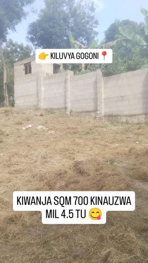 Plot for sale in Kiluvya Gogoni, Pwani sqm 700 Plot for sale in Kiluvya Gogoni, Pwani sqm 700
