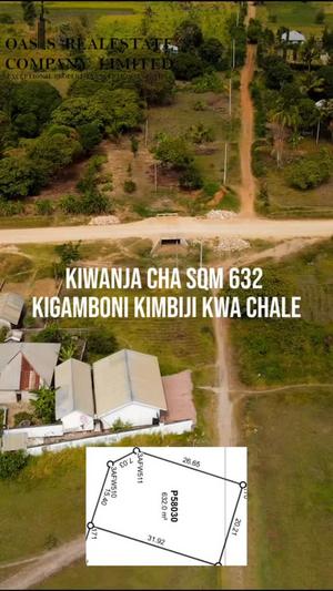 Residential Plot for Sale in Kigamboni Grand Estate, Dar Es Salaam (632 sqm)
