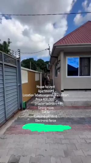 Apartment ya chumba kimoja inapangishwa Tabata Segerea, Dar Es Salaam
