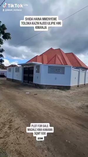 Residential Plot for Sale in Madale Kwa Kawawa, Dar Es Salaam (600 sqm)