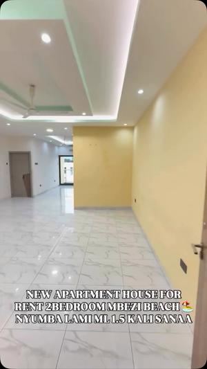 Apartment ya vyumba viwili inapangishwa Mbezi Beach, Dar Es Salaam