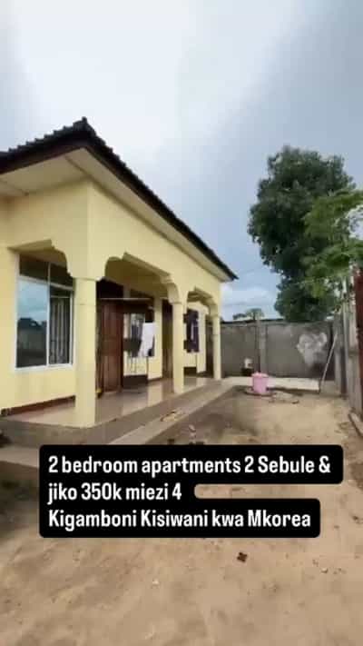 Nyumba ya vyumba viwili inapangishwa Kigamboni, Dar Es Salaam