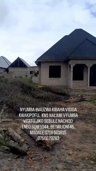 3 Bedrooms House for Sale in Kibaha Kipofu, Pwani (1044 sqm)