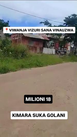 Kiwanja kinauzwa Kimara Suka Golani, Dar Es Salaam (400 sqm)