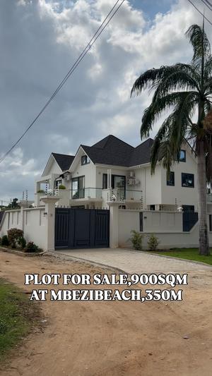 Plot for sale in Mbezi Beach Jk Nyerere, Dar Es Salaam sqm 900