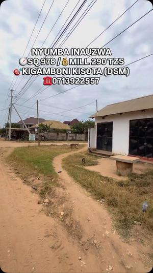Nyumba inauzwa Kigamboni Kisota, Dar Es Salaam (978 sqm) Nyumba inauzwa Kigamboni Kisota, Dar Es Salaam (978 sqm)