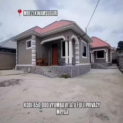 Apartment ya vyumba vitatu inapangishwa Mbezi Kwa Msuguri, Dar Es Salaam