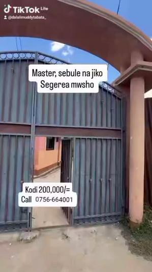 Nyumba ya chumba kimoja inapangishwa Tabata Segerea Mwisho, Dar Es Salaam Nyumba ya chumba kimoja inapangishwa Tabata Segerea Mwisho, Dar Es Salaam