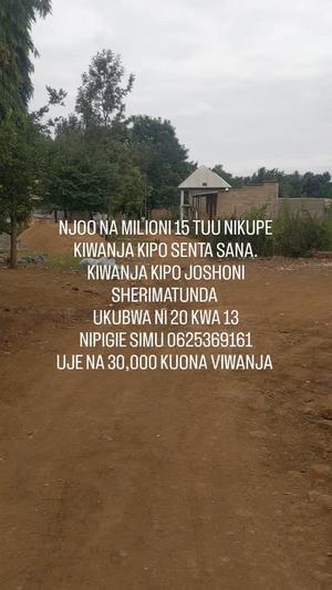 Residential Plot for Sale in Joshoni Sherimatunda, Kilimanjaro (260 sqm)