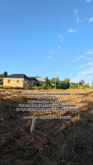 Residential Plots for Sale in Madale Kwa Kawawa, Dar Es Salaam (400 sqm)