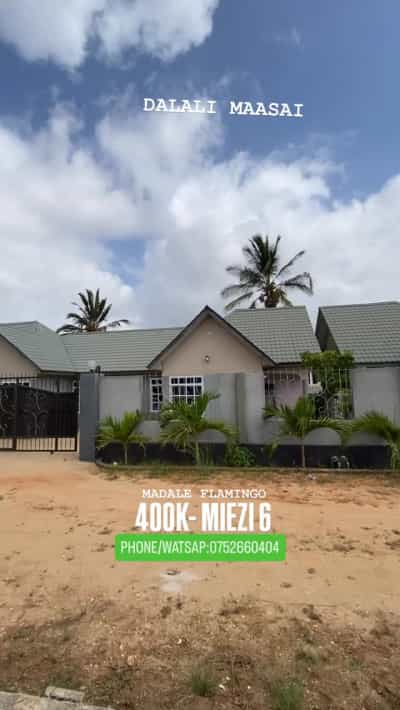 Nyumba ya vyumba viwili inapangishwa Madale Flamingo, Dar Es Salaam