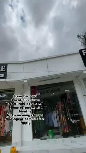 Shop for Rent in Sinza, Dar Es Salaam