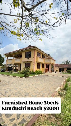 3 Bedrooms Furnished House for Rent in Kunduchi Beach, Dar Es Salaam 3 Bedrooms Furnished House for Rent in Kunduchi Beach, Dar Es Salaam