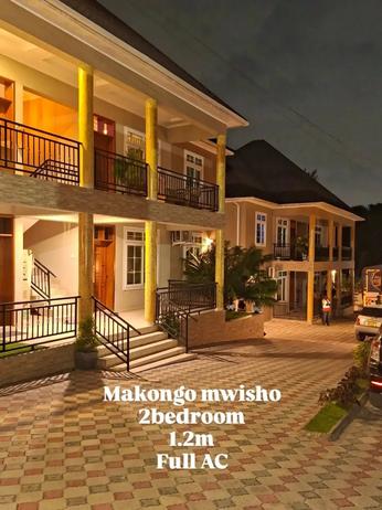 Apartment ya vyumba viwili inapangishwa Makongo Mwisho, Dar Es Salaam