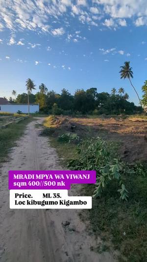 Viwanja vinauzwa Kigamboni Kibugumo, Dar Es Salaam (400 sqm)