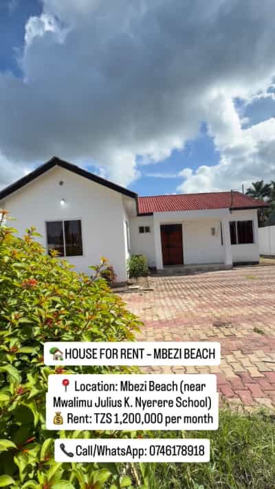 3 Bedrooms House for Rent in Mbezi Beach, Dar Es Salaam