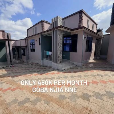 Nyumba/Apartment ya vyumba viwili inapangishwa Goba Njia Nne, Dar Es Salaam