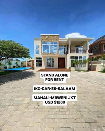 Nyumba ya vyumba vinne inapangishwa Mbweni Jkt, Dar Es Salaam