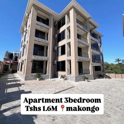 Apartment ya vyumba vitatu inapangishwa Makongo Juu, Dar Es Salaam Apartment ya vyumba vitatu inapangishwa Makongo Juu, Dar Es Salaam