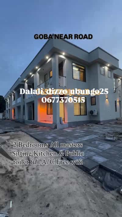 Nyumba ya vyumba viwili inapangishwa Goba, Dar Es Salaam