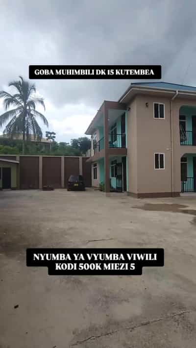Nyumba ya vyumba viwili inapangishwa GOBA MUHIMBILI, Dar Es Salaam
