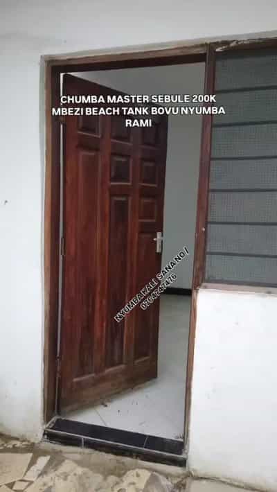 Nyumba ya chumba kimoja inapangishwa Mbezi Beach Tank Bovu, Dar Es Salaam