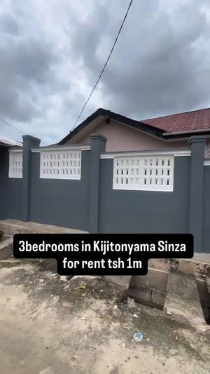 Apartment ya vyumba vitatu inapangishwa Sinza, Dar Es Salaam
