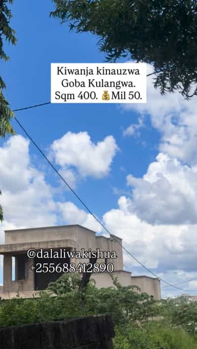 Kiwanja kinauzwa Goba Kulangwa, Dar Es Salaam (400 sqm)