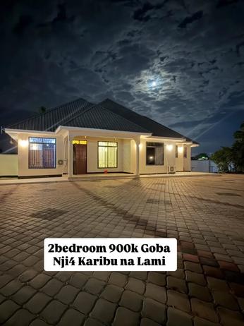Apartment ya vyumba viwili inapangishwa Goba, Dar Es Salaam