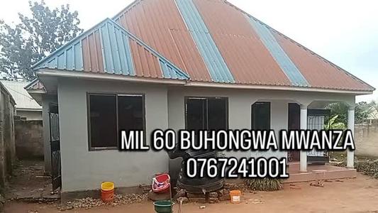 Nyumba ya vyumba vitatu inauzwa Buhongwa, Mwanza