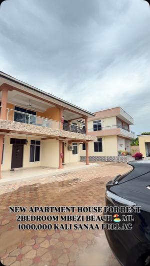 Apartment ya vyumba viwili inapangishwa Mbezi Beach, Dar Es Salaam