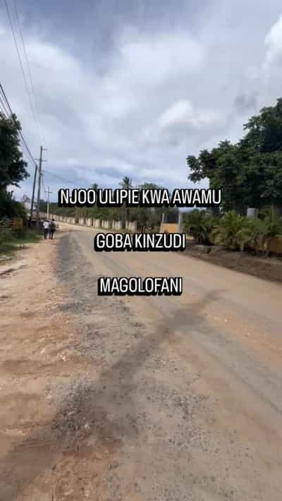 Kiwanja kinauzwa Goba Kinzudi, Dar Es Salaam (1112 sqm)