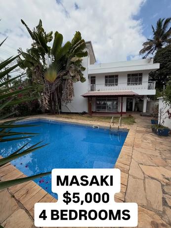 Nyumba ya vyumba vinne inapangishwa Masaki, Dar Es Salaam Nyumba ya vyumba vinne inapangishwa Masaki, Dar Es Salaam