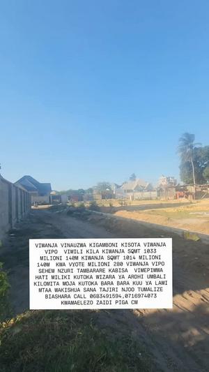 Residential Plot for Sale in Kigamboni Kisota, Dar Es Salaam Residential Plot for Sale in Kigamboni Kisota, Dar Es Salaam