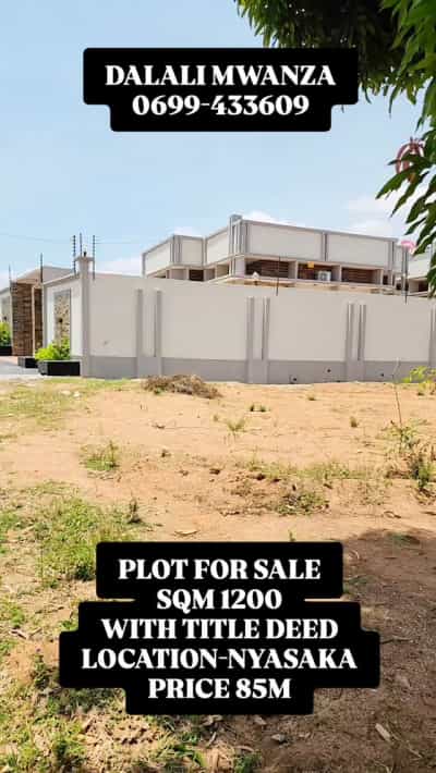 Plot for sale in Nyasaka, Mwanza sqm 1200 Plot for sale in Nyasaka, Mwanza sqm 1200