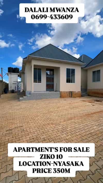 Apartment ya vyumba viwili inauzwa Nyasaka, Mwanza (1200 sqm)