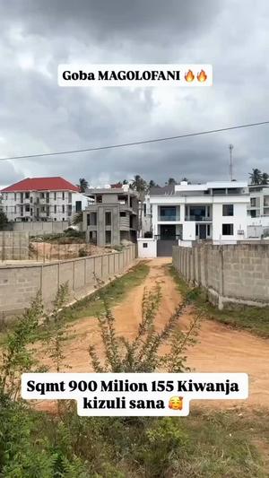 Residential Plot for Sale in Goba Maghorofani, Dar Es Salaam (900 sqm)