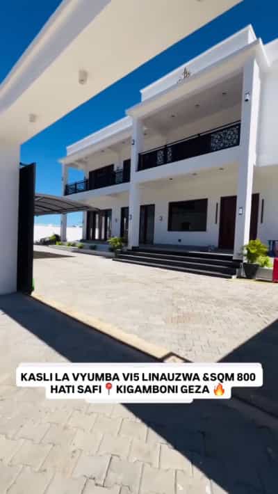 Nyumba ya vyumba vitano inauzwa Geza Juu – Kigamboni, Dar Es Salaam (800 sqm)