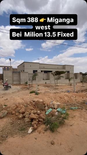 Kiwanja kinauzwa Miganga West, Dodoma (388 sqm)