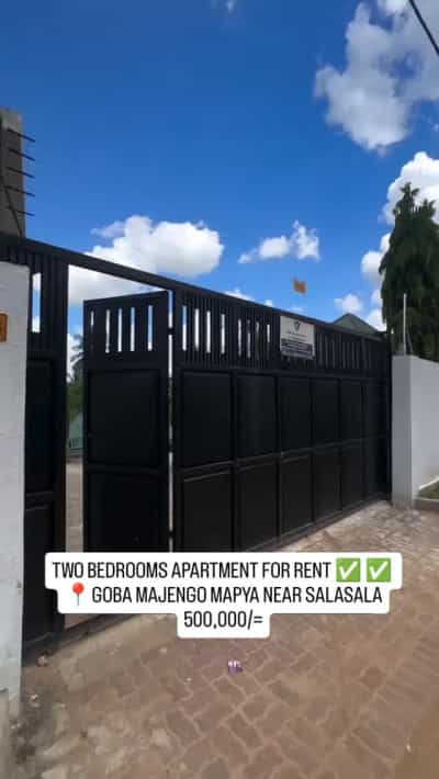 Apartment ya vyumba viwili inapangishwa GOBA MAJENGO NEAR SALASALA, Dar Es Salaam