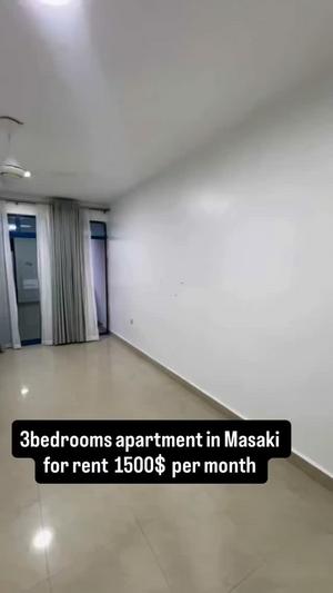 Apartment ya vyumba vitatu inapangishwa Masaki, Dar Es Salaam Apartment ya vyumba vitatu inapangishwa Masaki, Dar Es Salaam