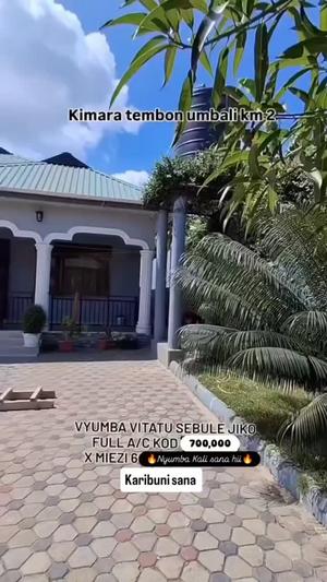Nyumba ya vyumba vitatu inapangishwa Kimara Tembon, Dar Es Salaam